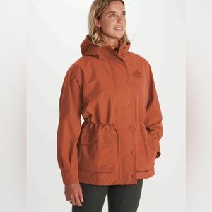 Marmot Women's Utility Jacket in Rust Orange